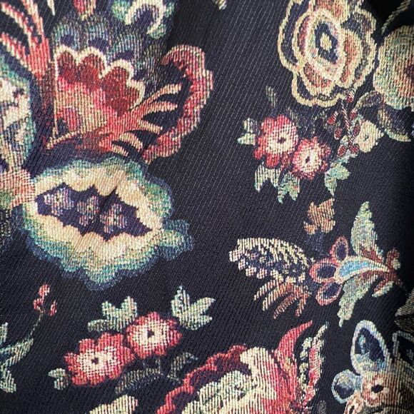 Saints Studio Mens Camp Shirt L Printed Tapestry Fruit Still Life Artisanal - Picture 6 of 8